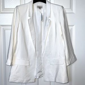 LOFT white blazer